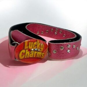 Vintage LUCKY CHARMS cereal novelty belt women’s size 30